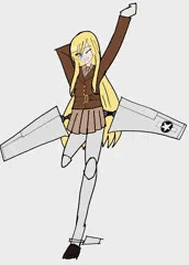 銀翼娘 P-51D マスタング