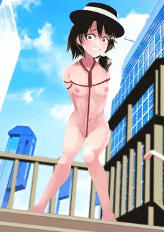 白昼露出する蓮子ちゃん