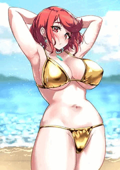 GW金ビキニホムラ