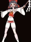 ドロワとさらしなら恥ずかしくない霊夢