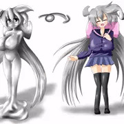 【看板娘】液体金属のスライム娘