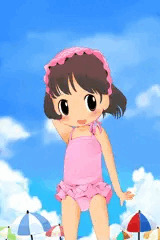 水着幼女さん