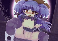 お股開いたポーズの練習　００４