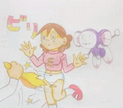 「日本の空には へんなのが飛んでるんだなあ６」(春日エリちゃん２)
