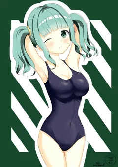 スク水JCさな