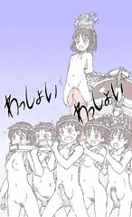 中学生裸神輿【ラフ】