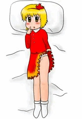 抱きまくら風