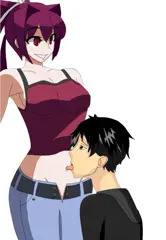 へそ責めの義理の姉弟
