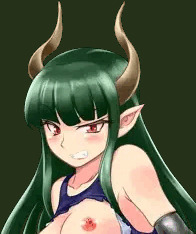 スク水ふたなり悪魔っ娘触手洞窟凌辱