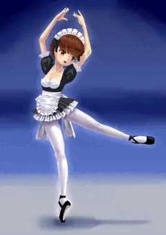 メイド風バレリーナ