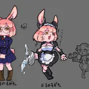 オリジナルメスケモちゃん