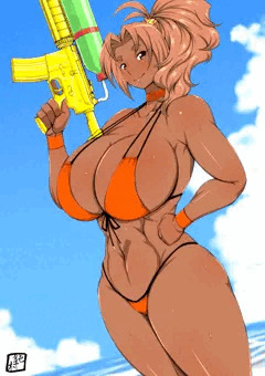 真夏の亮子ちゃん
