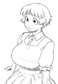 ショート巨乳教