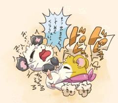 くわえたままで強制発射（6発目）