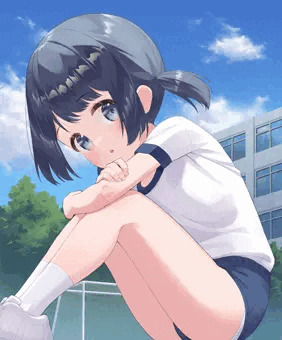 体育座りはみパンブルマ