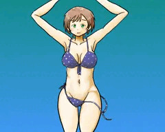 水着を脱いだら