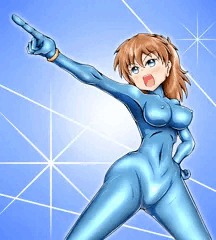 ぴっちりスーツ見せびらかせ