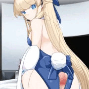 トキ(バニーガール) 尻コキ
