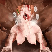 もうおかわりしたくないワンコ