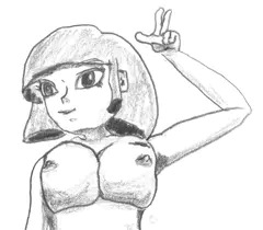見上げたおっぱい