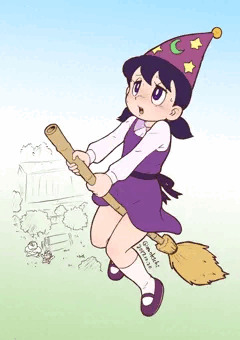 魔女っ子さん。