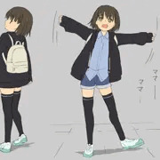 春着の女の子
