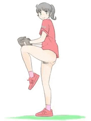 ノーパン始球式