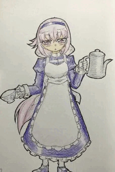 メイド奉仕お嬢様