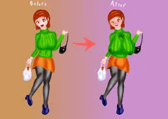 研究員Nのビフォーアフター