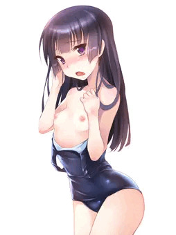 デレたスク水黒猫さん