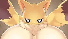 乳揺れおきつね