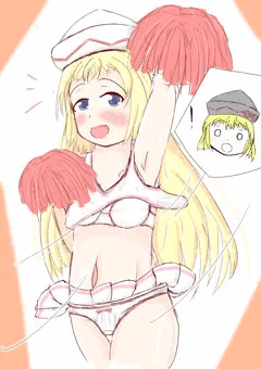 風にいたずらされちゃうチアリリー