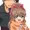 待っててね、うさぎさんで切ってあげますからねぇ