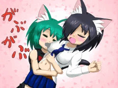 おっぱいがぶがぶ