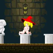 石化する前に自慰する魔女ちゃん