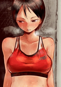 陸上部たくし上げ