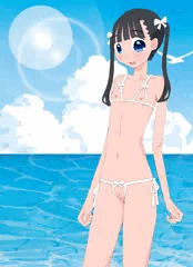 今シーズンの最も標準的な水着♪