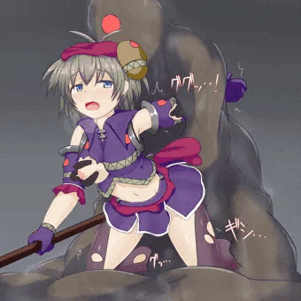 オリキャラ変身ヒロイン雑魚モンスターっぽいのに陵辱1/2