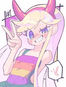 ピースサインスタバちゃん