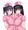 内木亜美&泉頭麗子（２枚） オリジナル ナース 看護婦 看護師 白ニーソ 乳合わせ ふたなり 百合 ふた×女