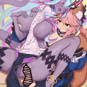 ふた玉藻×伊吹童子