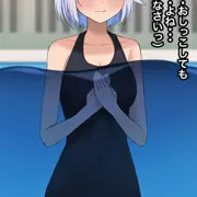 水泳の授業中に尿意が限界で言い出せず水中放尿しちゃうlz皇女