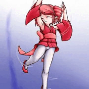 踊るね。