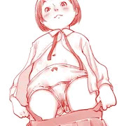 吊りスカぱんつ。