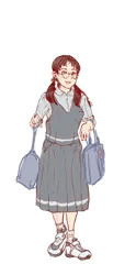 学校帰りJCちゃんの下着姿