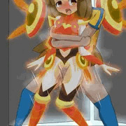 [Skeb]黄名子ちゃんを後ろから