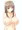 手を後ろにまわしつつこちらをにらみつけてください