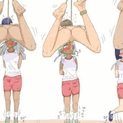 大人のパン食い競走