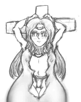 ロードス島戦記 ニース拘束神官服破り