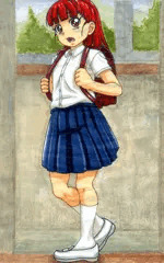帰り際に呼び止められるたまきちゃん